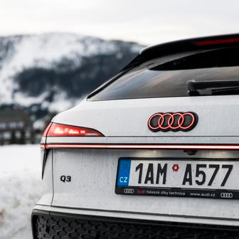 Audi Q3 Premiéra Špindlerův Mlýn