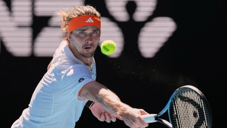 Alexander Zverev v prvním kole Australian Open 2026
