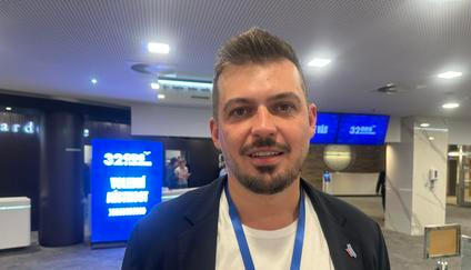 Kandidát na předsedu ODS Radim Ivan chvíli poté, co jej porazil Martin Kupka