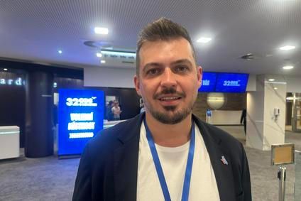 Kandidát na předsedu ODS Radim Ivan chvíli poté, co jej porazil Martin Kupka