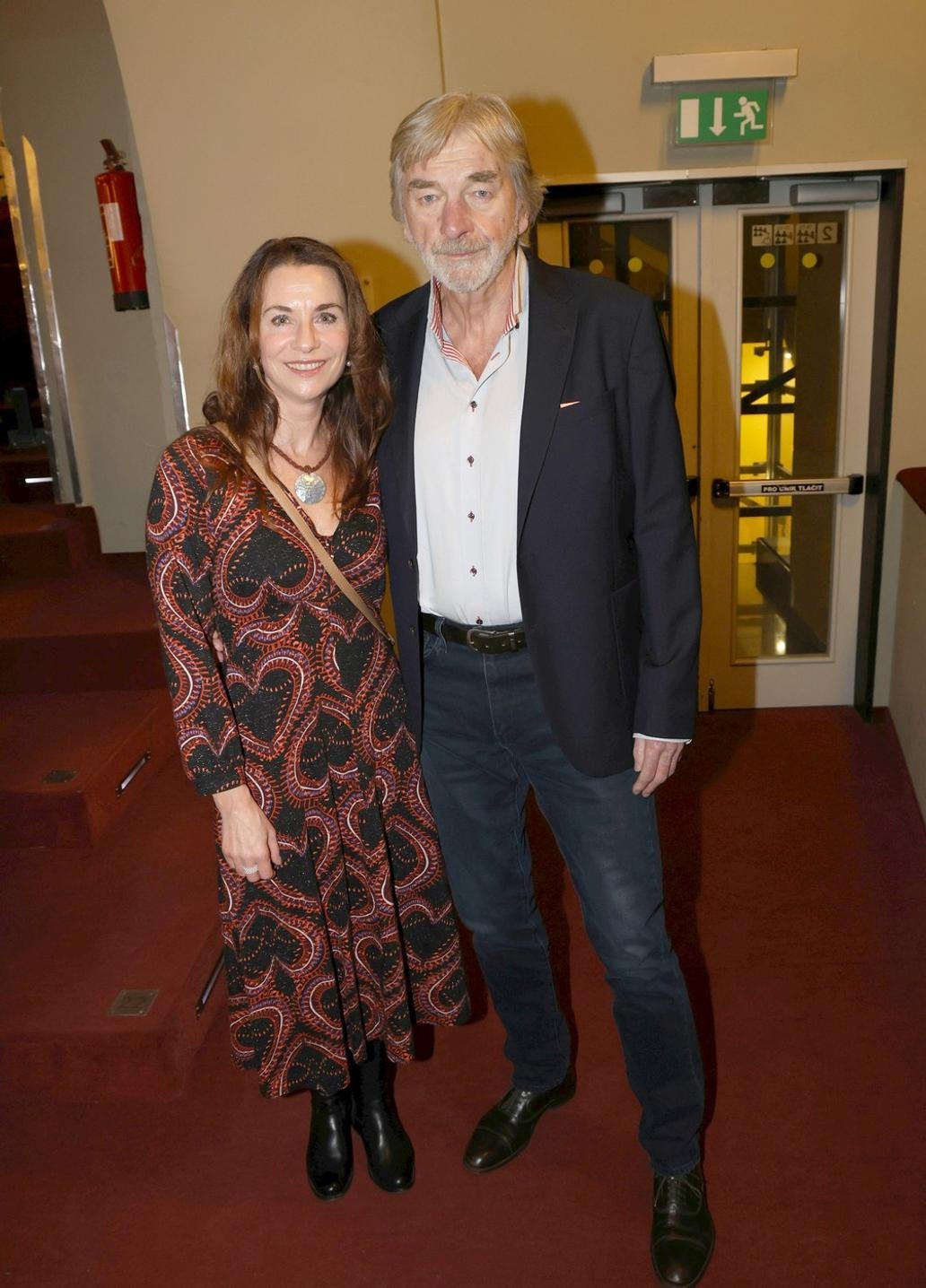 Vladimír Kratina s přítelkyní