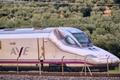 Puertollano,,Spain,-,Dec,17,,2025:,Renfe,Ave,High-speed,Train
