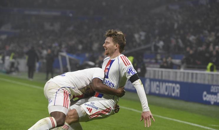 Football : Olympique lyonnais vs Brest - ligue 1 - 18/01/2026