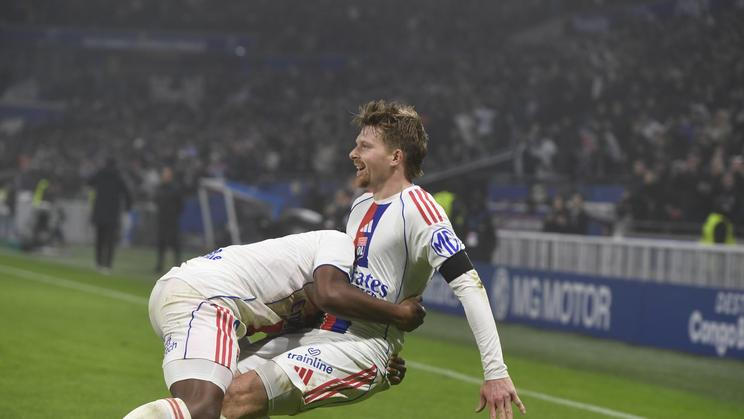 Football : Olympique lyonnais vs Brest - ligue 1 - 18/01/2026