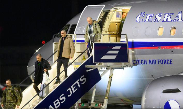 Jan Darmovzal --- Czech citizen freed from Venezuelan prison lands safely in Prague