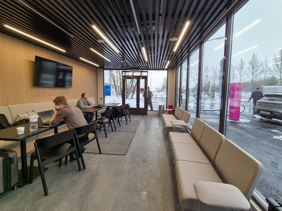 Nabíjecí stanice elektromobilů v Moskvě