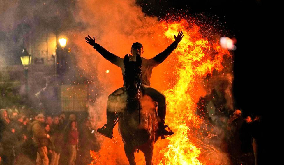 APTOPIX Spain Saint Anthony Animals