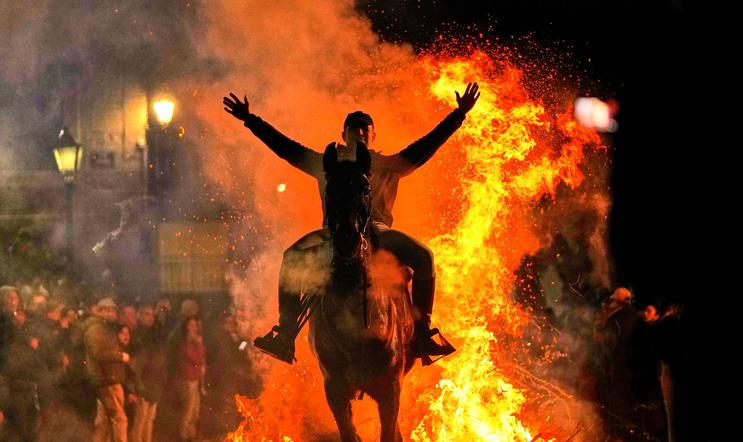 APTOPIX Spain Saint Anthony Animals