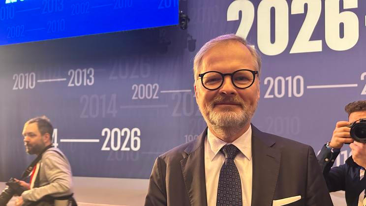 Petr Fiala na víkendové kongresu ODS, kde skončil po 12 letech jako předseda ODS