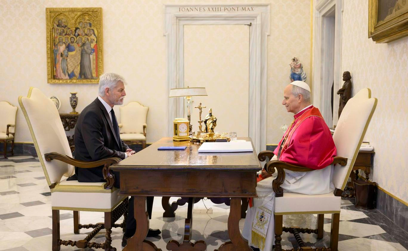 Generální audience prezidenta Petra Pavla u papeže Lva XIV.