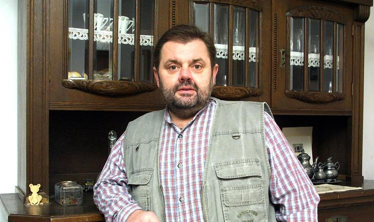 Herec a bavič Mojmír Maděrič na cha