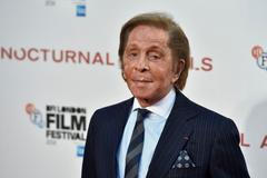 Módní návrhář Valentino Garavani na archivním foto z roku 2016.