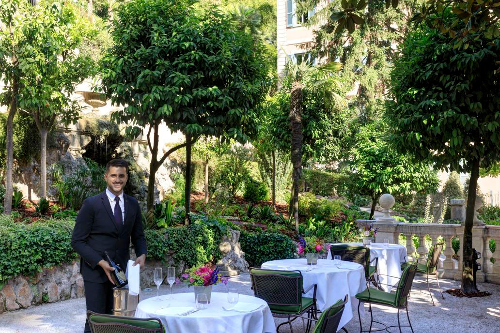 Secret Garden v Hotelu de Russie