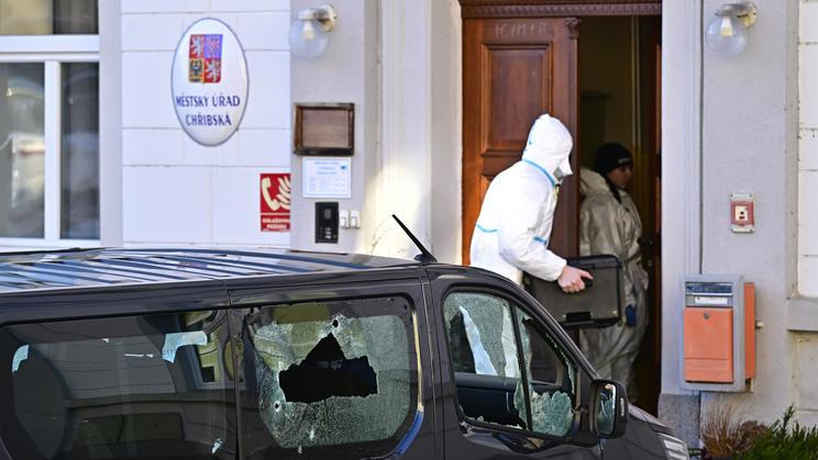 Chřibská, městský úřad, radnice, policie