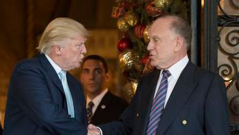 Donald Trump a jeho dlouholetý přítel, miliardář Ronald Lauder.