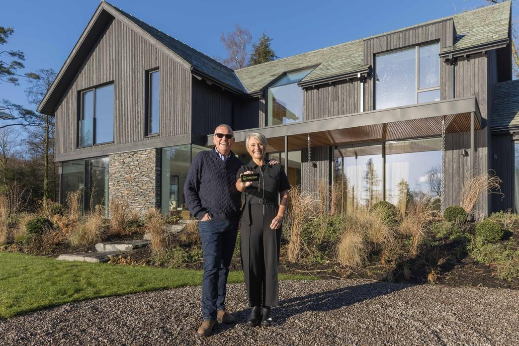 Wife wins £4.5M Omaze mansion - after ignoring husband's advice 'not to bother'