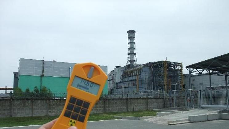 Černobyl-radioaktivita u reaktoru 4