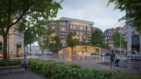 Cílem bylo důstojně dotvořit významný veřejný prostor mezi Pařížskou ulicí a nábřežím, zklidnit dopravu, přidat zeleň a citlivě navázat na historický kontext centra Prahy. 