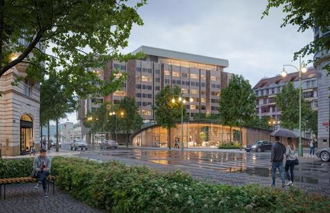 Cílem bylo důstojně dotvořit významný veřejný prostor mezi Pařížskou ulicí a nábřežím, zklidnit dopravu, přidat zeleň a citlivě navázat na historický kontext centra Prahy. 