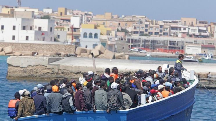Migranti na Lampeduse