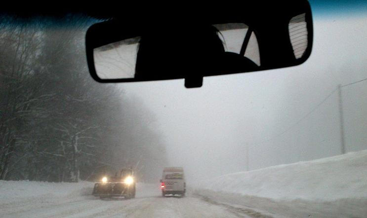 Sníh-silnice-pluh-Orlické hory