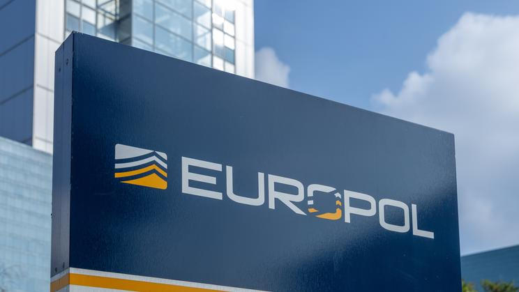 The,Hague,,The,Netherlands.,2,September,2023.,Europol,Logo,Sign.
