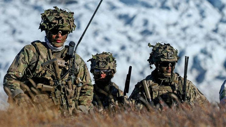 FILE PHOTO: Military drills in Greenland