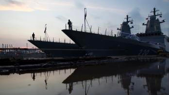 Russia Warship In Indonesia