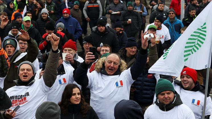 EU lawmakers vote on whether to refer EU-Mercosur trade agreement to CJEU, in Strasbourg