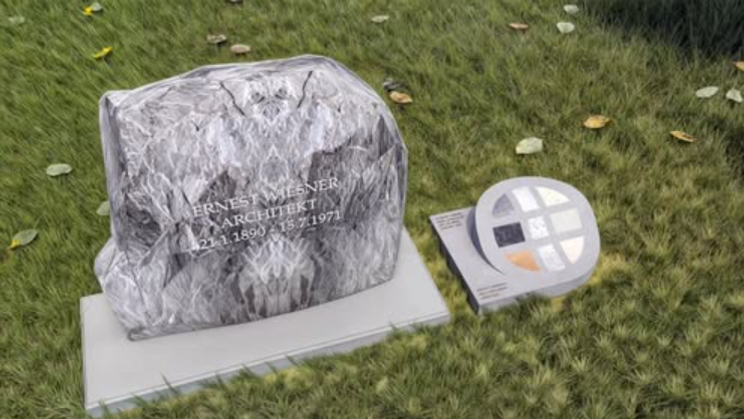 Nový náhrobek architekta Ernsta Wiesnera byl odhalen ve středu 21. ledna 2026  na hřbitově v britském Liverpoolu. 