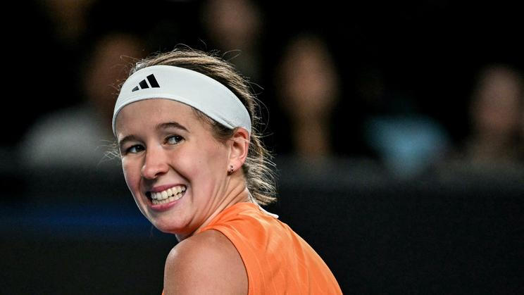 Nikola Bartůňková na Australian Open 2026