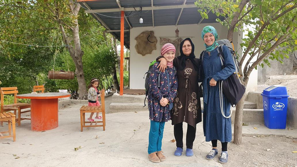 Ilona Bittnerová s dětmi na cestách