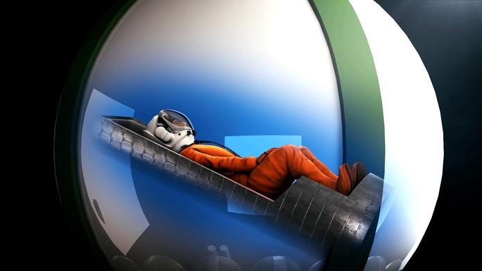 Gagarinův legendární let v animaci. Horké chvilky mu nastaly při návratu