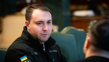 Kyrylo Budanov na schůzce s Volodymyrem Zelenským.