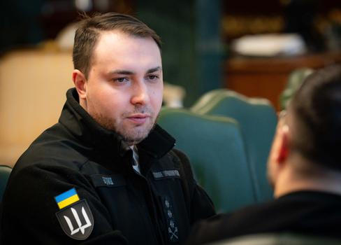 Kyrylo Budanov na schůzce s Volodymyrem Zelenským.