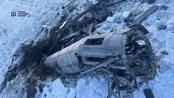 Trosky ruského dronu Geran-5, které našli Ukrajinci