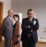 Jiří Adamíra, Hana Maciuchová a Josef Vinklář ve filmu Poločas štěstí (1984).