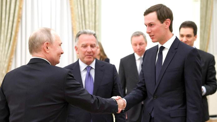 Russian President Putin meets U.S. President Trump's special envoy Witkoff and son-in-law Kushner in Moscow