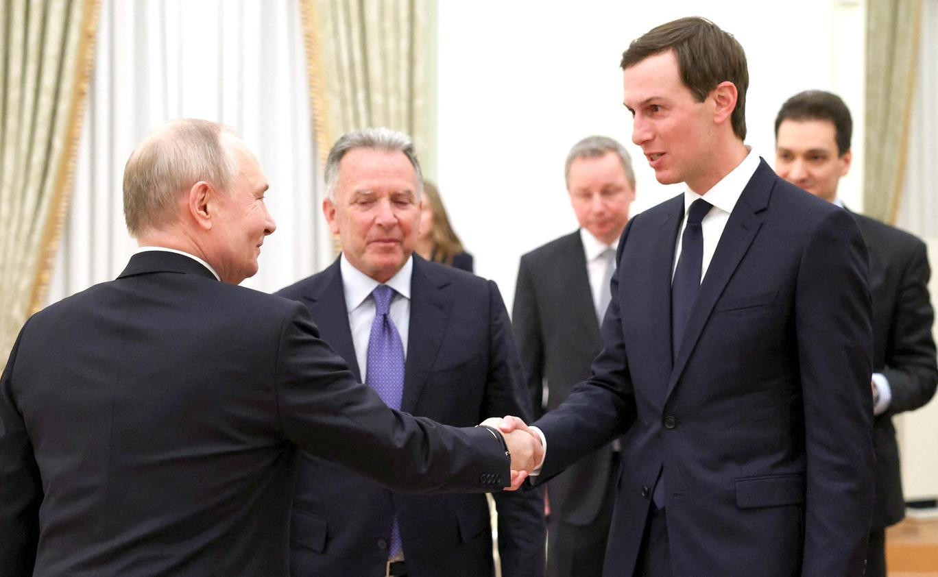 Russian President Putin meets U.S. President Trump's special envoy Witkoff and son-in-law Kushner in Moscow