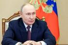 Russian President Putin chairs a Security Council meeting in Moscow
