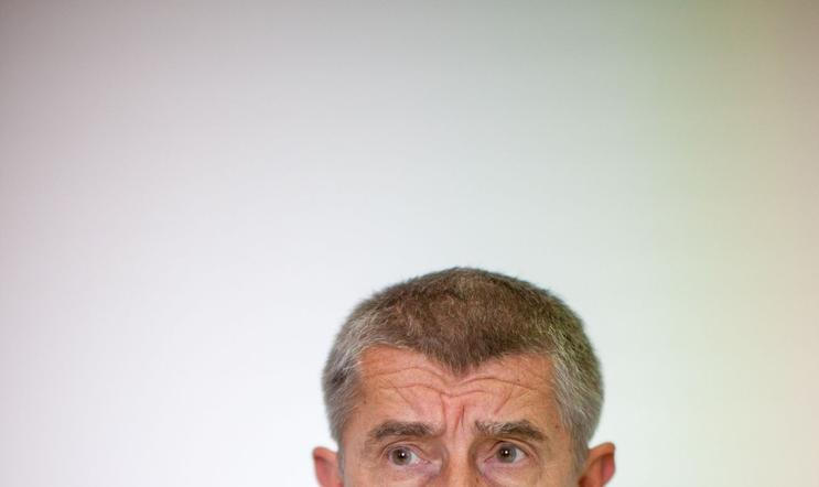 Andrej Babiš, sídlo ANO, Praha Chodov, 2017