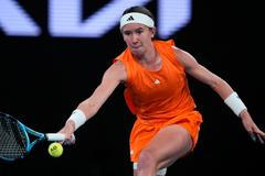 Nikola Bartůňková na Australian Open 2026