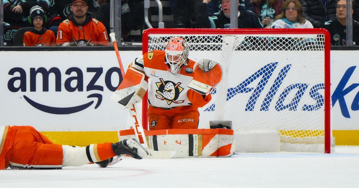 Jistota v brance. Dostál pomohl k výhře v Seattlu, zapsal se do historie Anaheimu