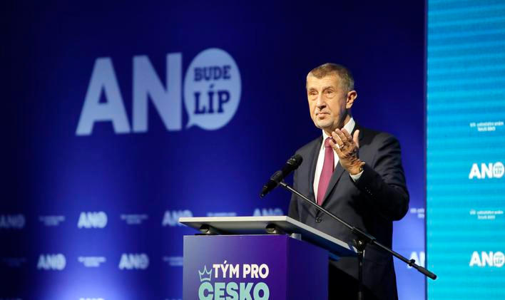Praha, Volební sněm, Hnutí ANO, premiér a předseda hnutí Andrej Babiš