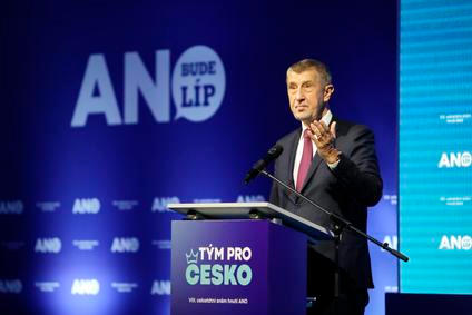 Praha, Volební sněm, Hnutí ANO, premiér a předseda hnutí Andrej Babiš