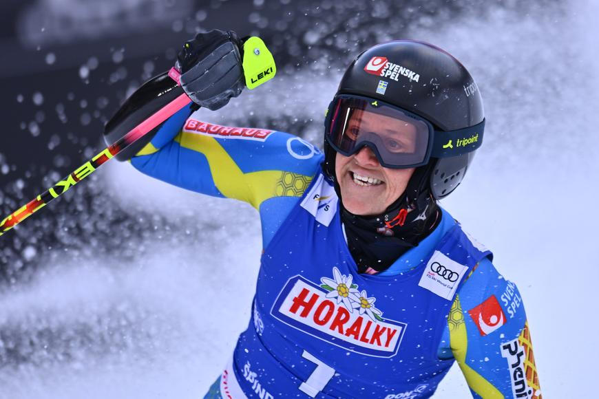 Švédka se v obřím slalomu ve "Špindlu" ubránila americké dvojici