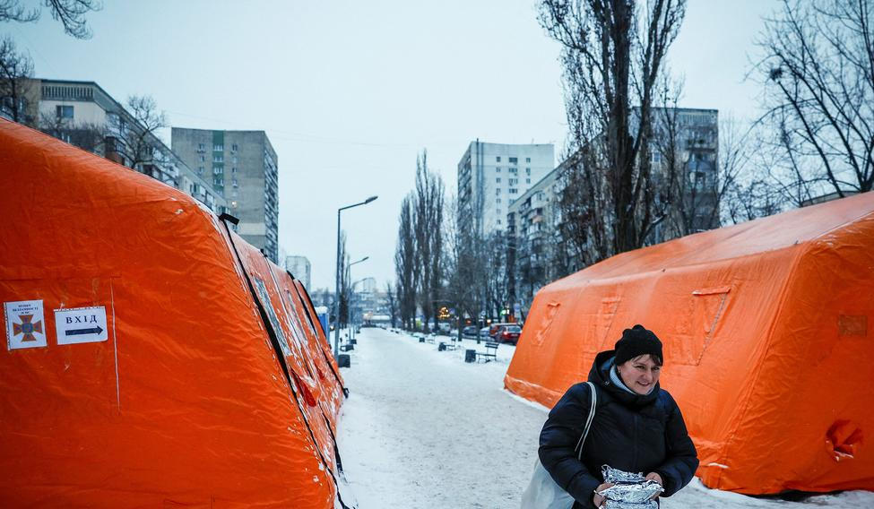 Power blackout in Kyiv