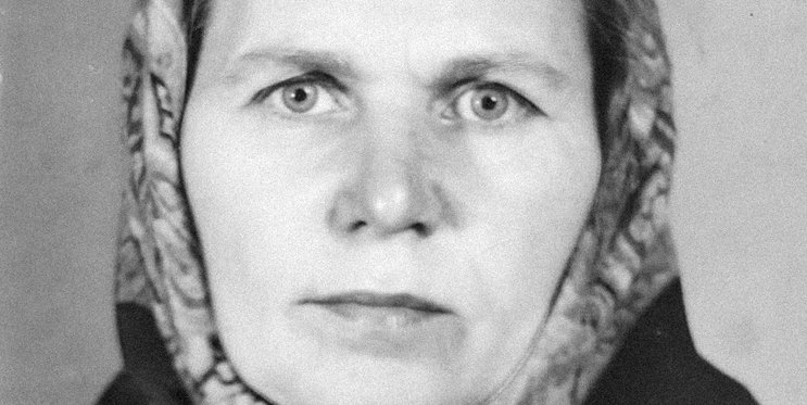 Policejní fotografie vražedkyně Ireny Čubírkové z roku 1961.