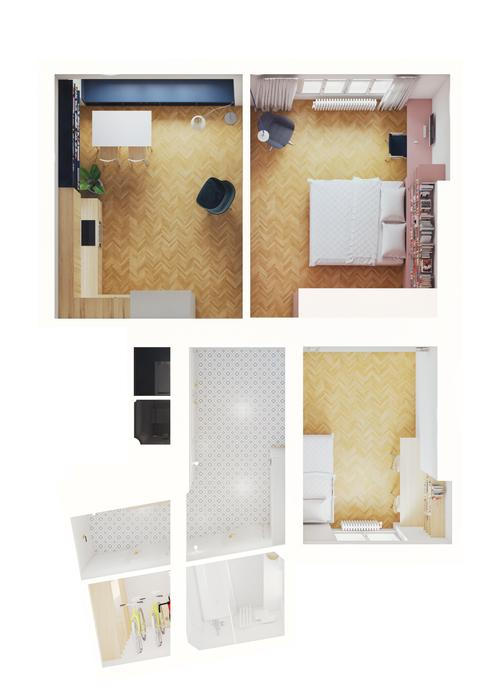 Vít Svoboda a Pavel Nový, ve spolupráci s Jitkou Mácovou a Terezou Říhovou, přistoupili k rekonstrukci bytu o ploše 77 m² s respektem k původní architektuře i s jasnou vizí nadčasového bydlení.