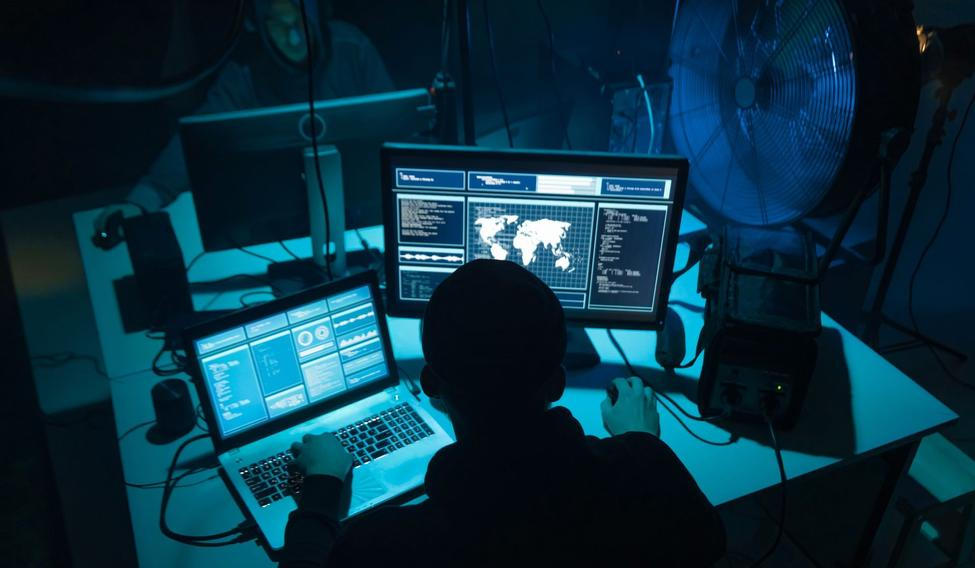 Ilustrační snímek / IT expert / Hacker / Počítač / Internet / Zahraniční / Informace / Síťě / Internet / Hrozba / Dezinformace